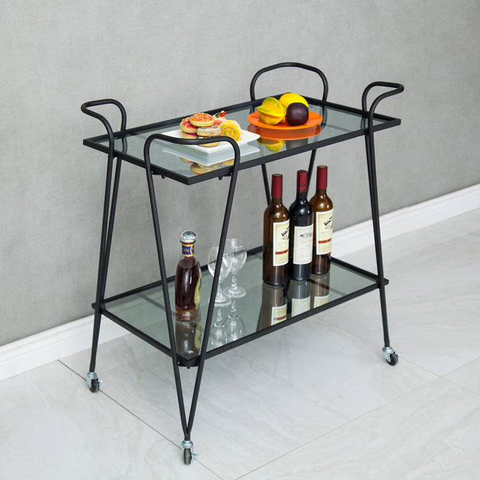 Latitude Run® Bar Carts For The Home, Mini Bars For Home, Wine Cart